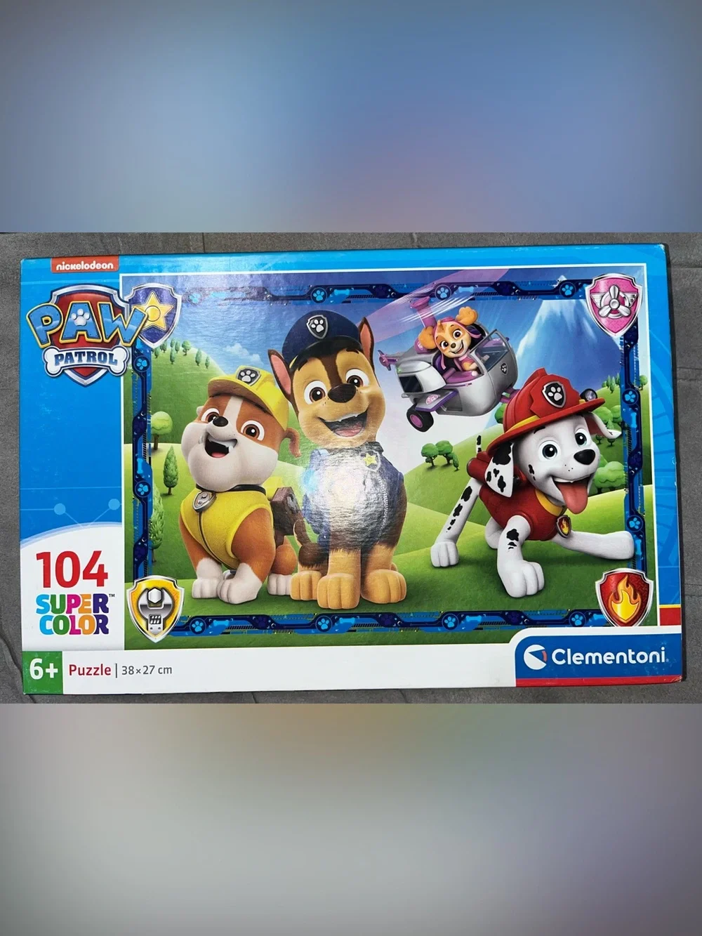6 PAW Patrol Cardboard Puzzles (Trefl & Clementoni) - PERFECT CONDITION